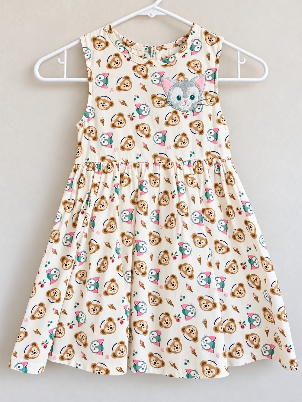 2016 Hong Kong Disneyland Gelatoni and Duffy the Bear Girls dress Size XS